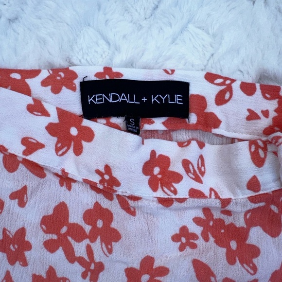 Kendall & Kylie Floral Slit Maxi Skirt - Size S - Picture 4 of 5